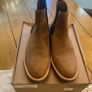 Men’s Brown Chelsea Marco Ankle Leather Nisolo Boots New Size 11